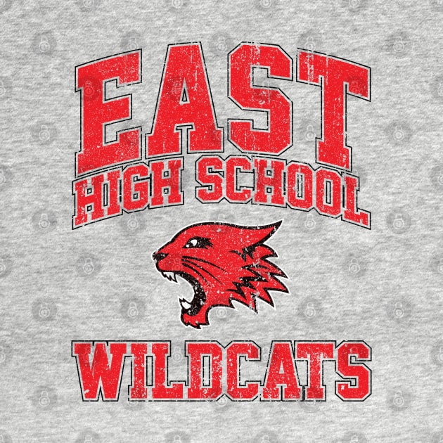 East High School Wildcats (Variant) by huckblade